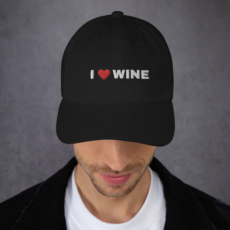 "I Love Wine" Hat