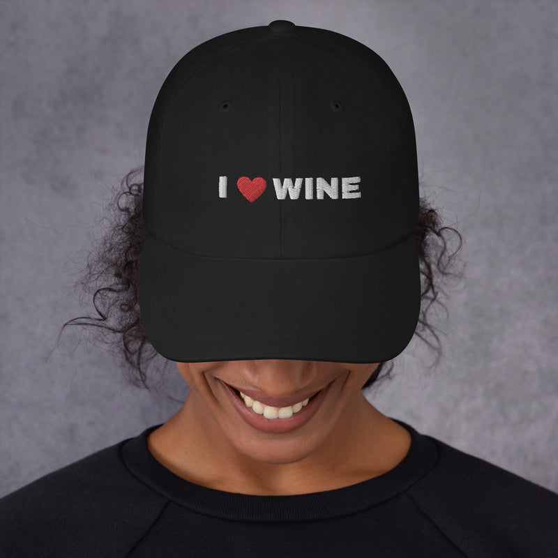 "I Love Wine" Hat