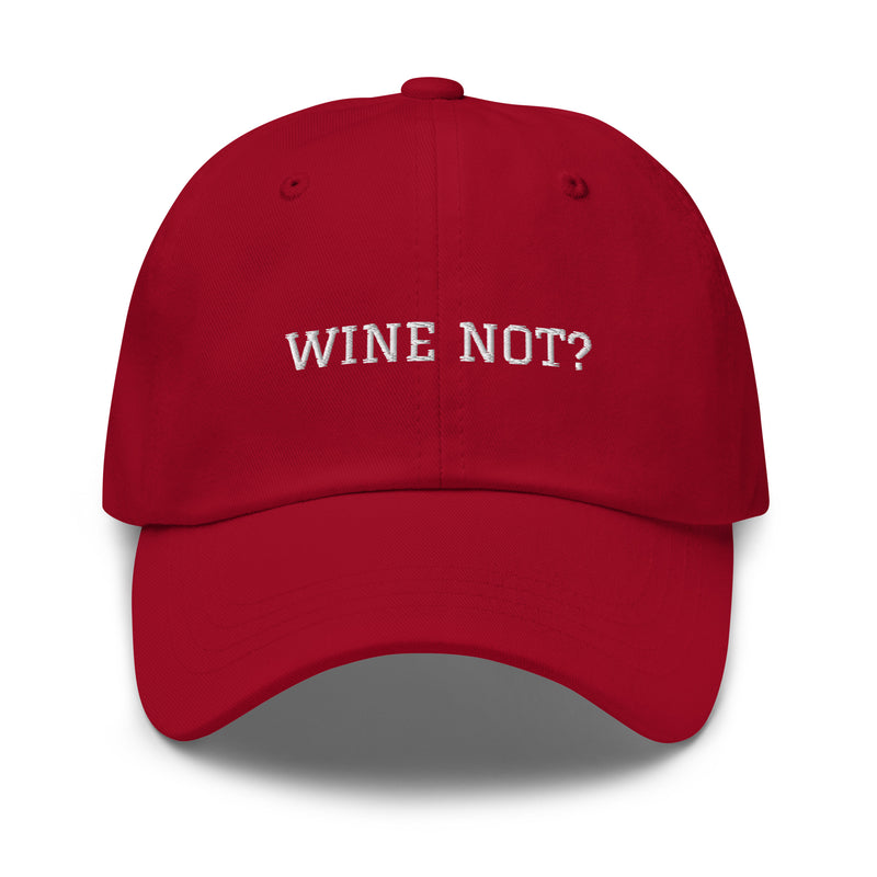 'Wine Not?' hat