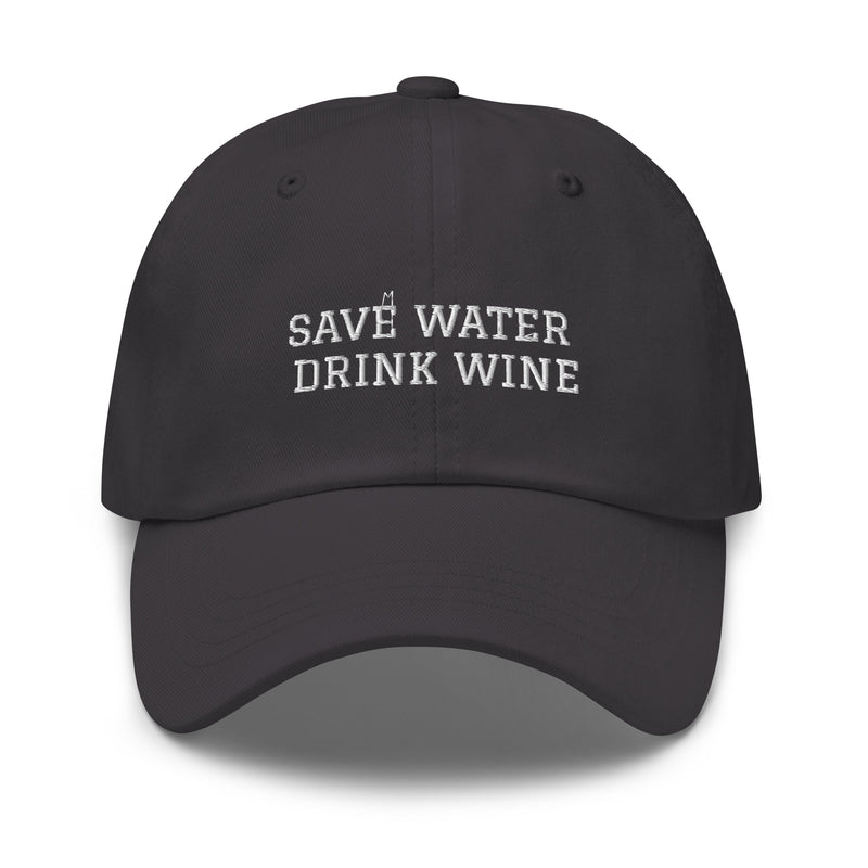 'Save Water, Drink Wine' hat