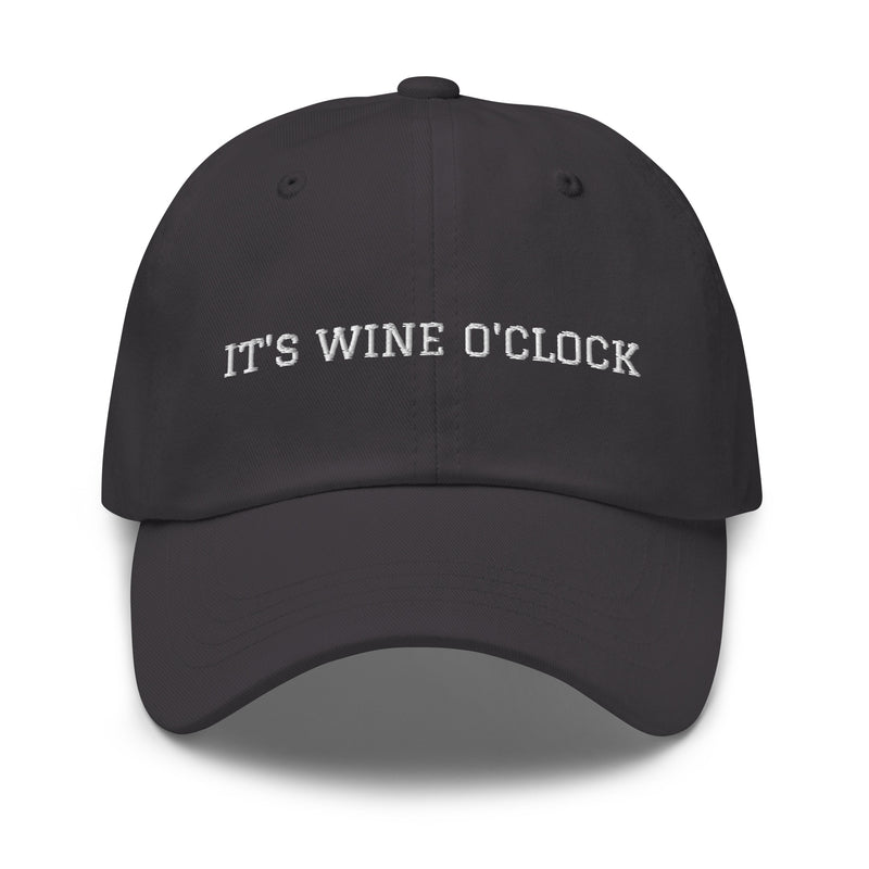 "It's Wine O'Clock" hat