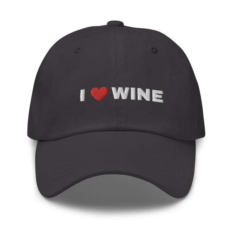 "I Love Wine" Hat