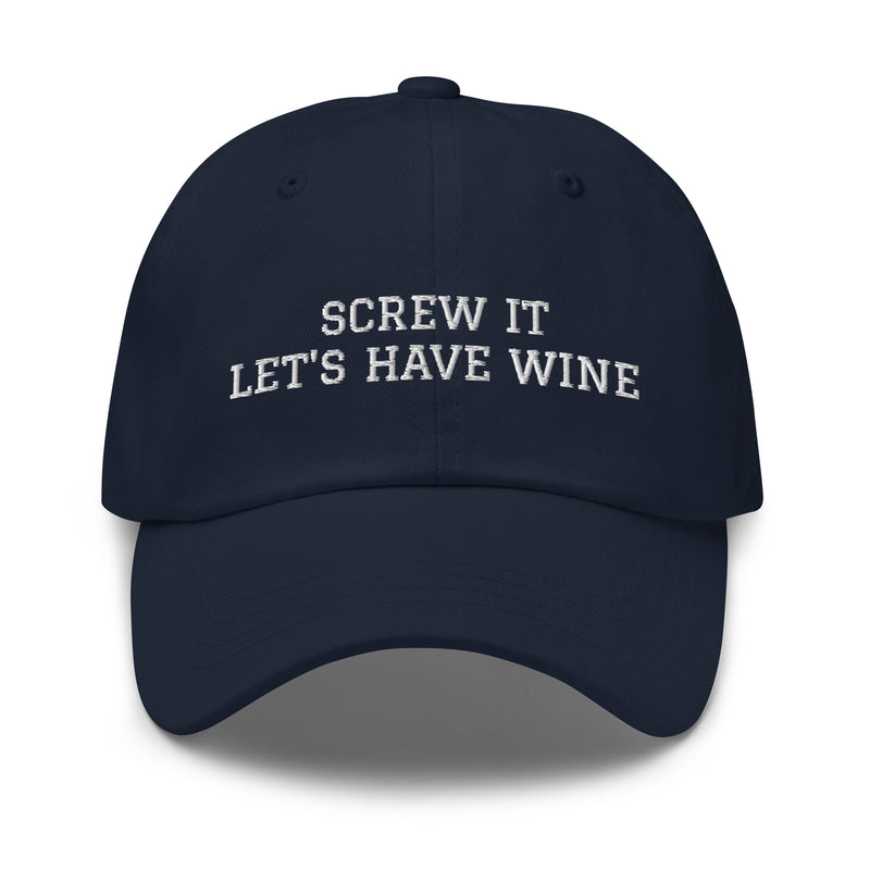 'Let's Have Wine' Hat