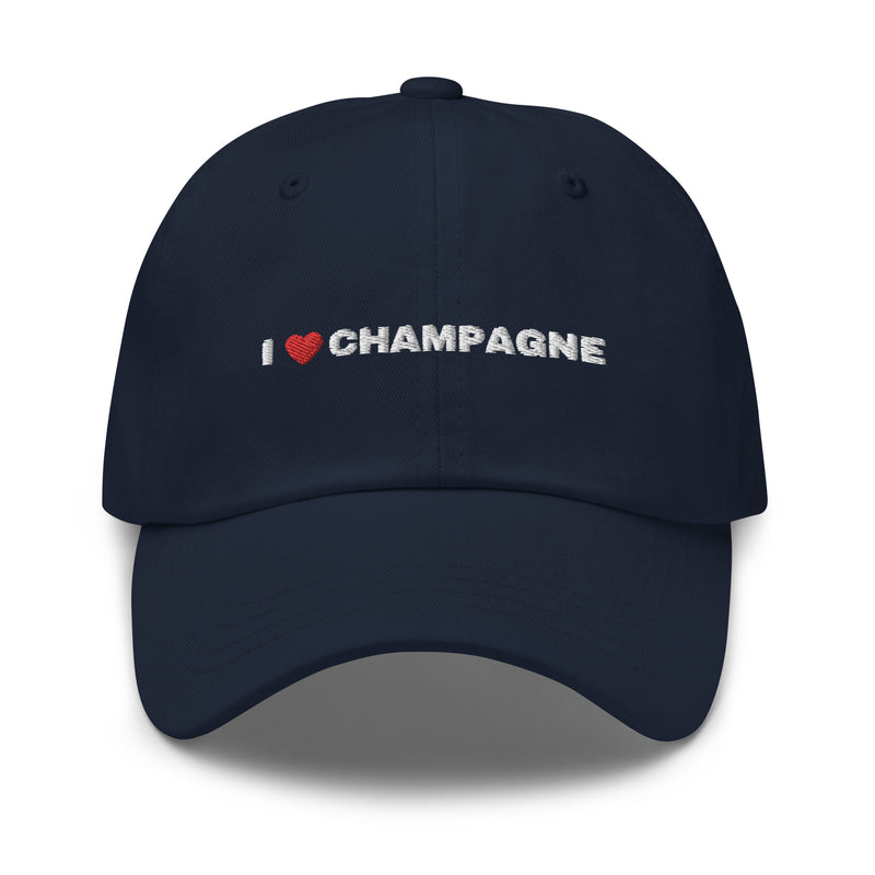 "I Love Champagne" Hat