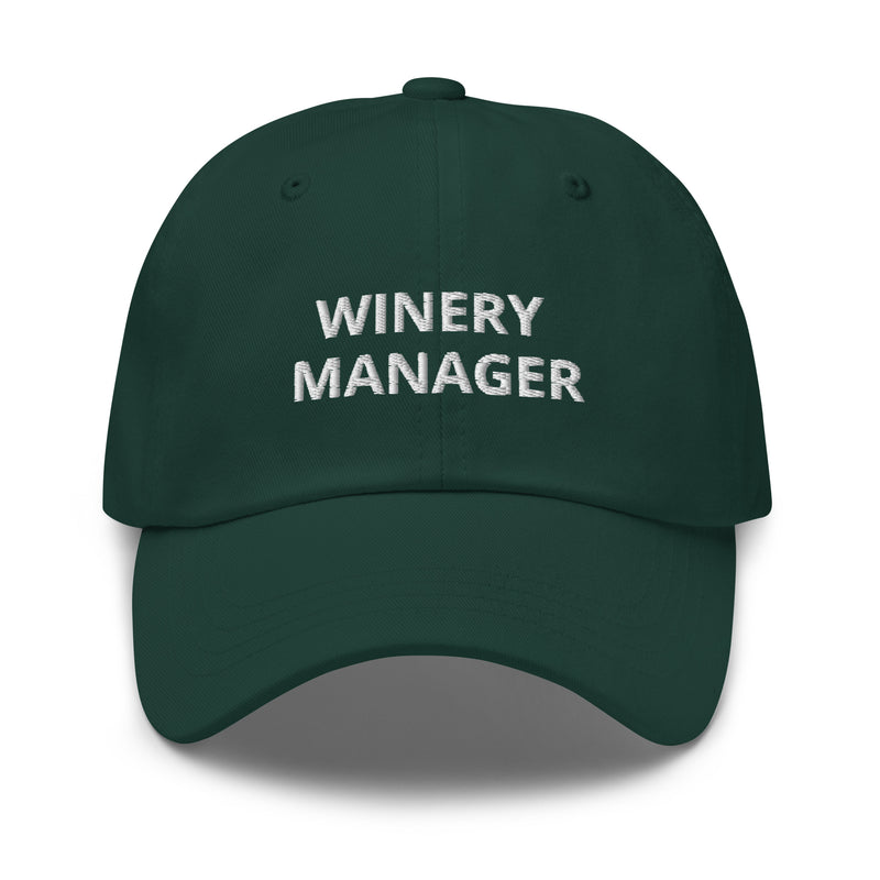 Winery Manager Hat