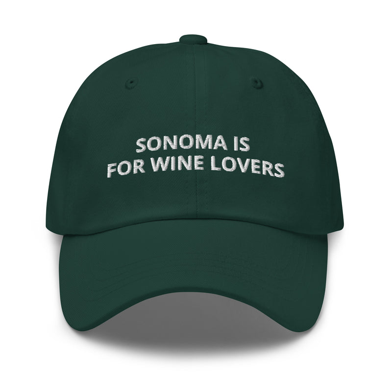 'Sonoma is..., for Wine Lovers' Hat