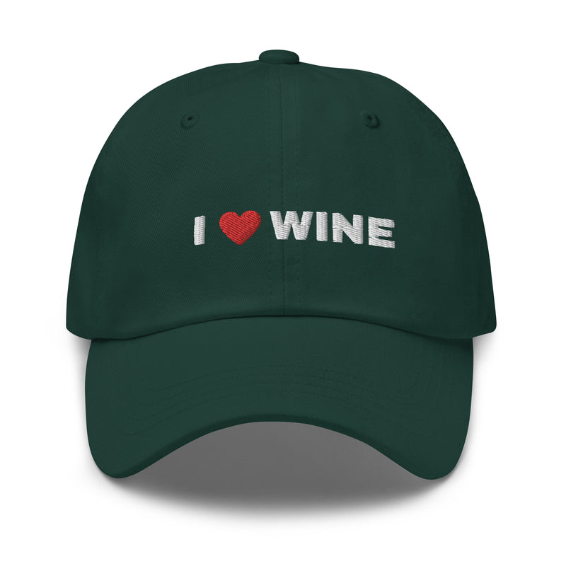 "I Love Wine" Hat