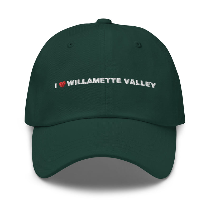 "I Love Willamette Valley" Hat