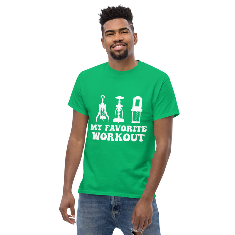 Camiseta clásica de hombre "My Favourite Workout"