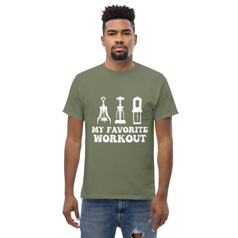 Camiseta clásica de hombre "My Favourite Workout"