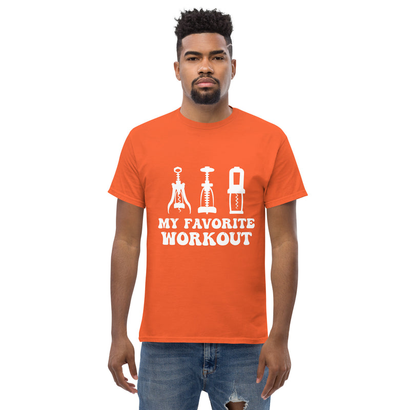 Camiseta clásica de hombre "My Favourite Workout"