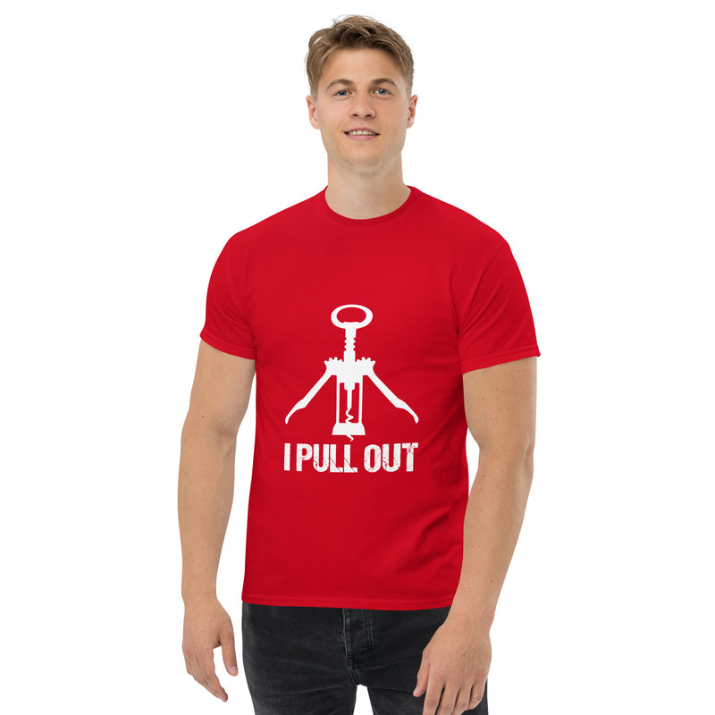 Camiseta clásica de hombre "I Pull Out"