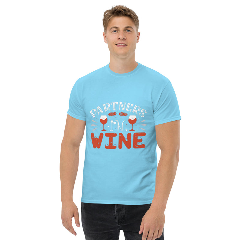 Camiseta clásica de hombre "Partners In Wine"