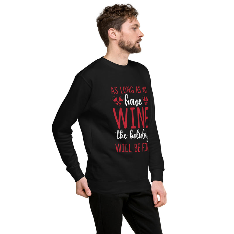 Sudadera "Mientras tengamos vino"