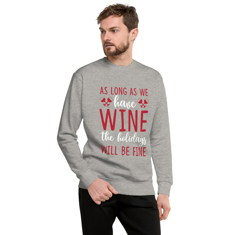 Sudadera "Mientras tengamos vino"