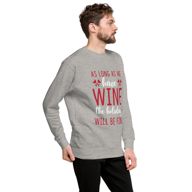 Sudadera "Mientras tengamos vino"