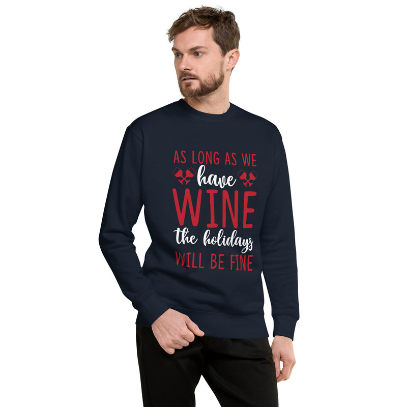 Sudadera "Mientras tengamos vino"