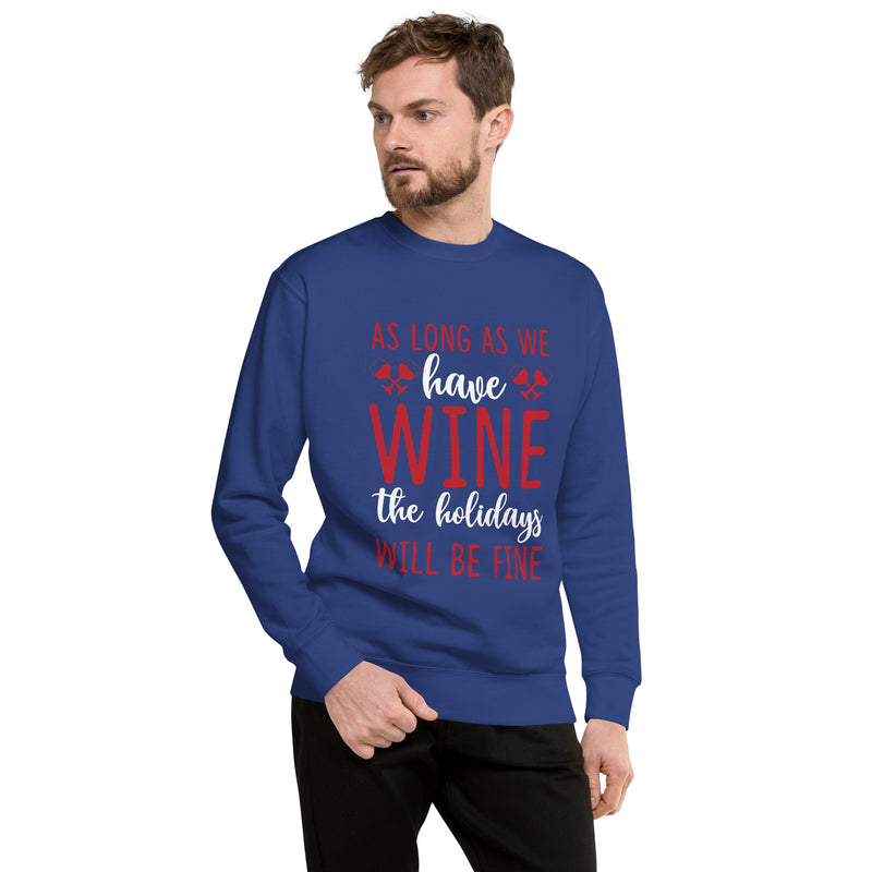 Sudadera "Mientras tengamos vino"