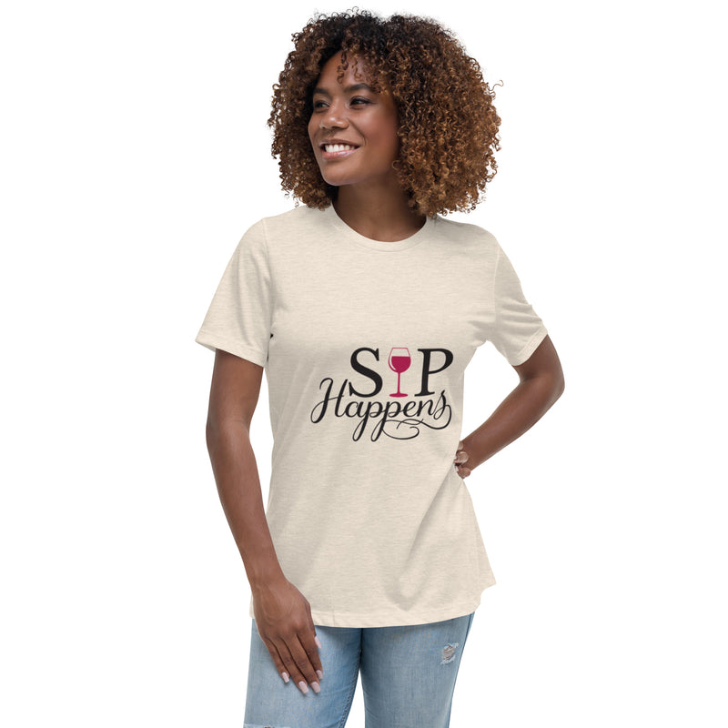 Camiseta ancha para mujer "SIP sucede"